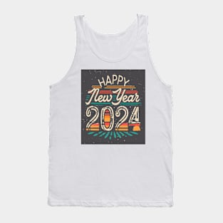 happy new year 2024 Tank Top